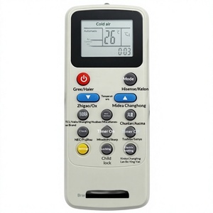 Control Remoto Universal para <span class=keywords><strong>Aire</strong></span> <span class=keywords><strong>Acondicionado</strong></span> Compatible con <span class=keywords><strong>Gree</strong></span>, Midea, Haier, Hisense, Kelon para China - Product Image 1