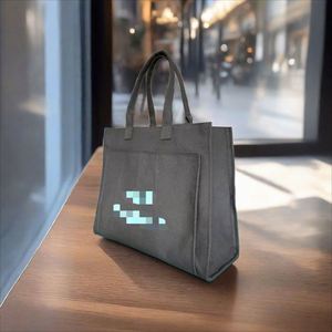 OEM Factory Luxury Woman Tote Handbag Fashion Tote Bag Cotton Canvas Bag with Pockets - Product Image 6