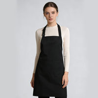 Apron Poliester Katun Bergaris Murah Grosir untuk Dapur Rumah, Restoran, Kerja & Kebersihan untuk Pekerjaan Rumah Tangga