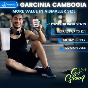 Cápsulas de extracto de Garcinia Cambogia para quemar grasa personalizables, cápsulas adelgazantes para perder peso, supresor del apetito corporal - Product Image 3