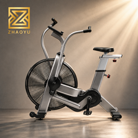 Bicicleta de Ejercicio con Resistencia al Aire ZHAOYU, Bicicleta de Ventilador para Entrenamiento Cardiovascular, Equipo de Fitness para Gimnasios y Clubes de Fitness