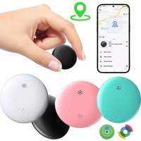 Etiquetas de Rastreo para iOS y Android, Localizadores 2 en 1 para Google y Apple, Compatibles con Google Find Hub y Apple Find My