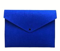 Carpeta de Fieltro A4/A5 Personalizada con Logotipo y Colores, Impresa con Serigrafía, Duradera, para Oficina, Hogar, Escuela y Papelería