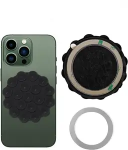 판매 미러 샤워 폰 홀더, Tiktok 비디오 iPhone 및 Android용 실리콘 핸즈프리 전화 액세서리