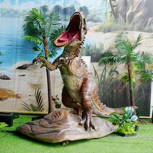 Dinosaurio Animatrónico T-Rex de 3m, Suministro de Fábrica, Parque Jurásico, Mundo Jurásico, Movimientos Personalizables - Product Image 2