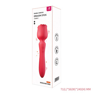 Vibrador de Doble Cabeza con Forma de Flor, 10 Frecuencias, Recargable por USB, Estimulador del Punto G, Juguete Sexual para Adultos - Product Image 3