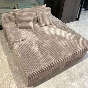 Ensemble de canapé-lit modulaire en tissu moderne de luxe, haute densité, extensible et capitonné, meubles de maison emballés sous vide - Product Image 6