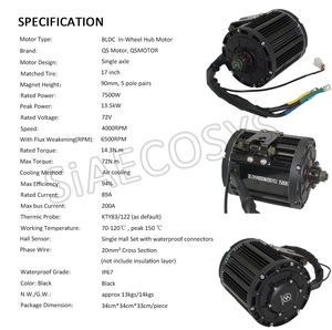 <span class=keywords><strong>Qs</strong></span> Mid Drive Electric Motor 72v <span class=keywords><strong>QS</strong></span> <span class=keywords><strong>138</strong></span> 90H <span class=keywords><strong>V3</strong></span> 100 kmmph Mid Drive Motor With ND72530 200A Controller - Product Image 5