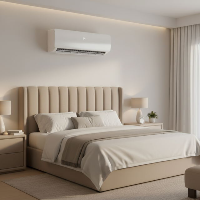 New High Quality 12000 BTU 50Hz Split Inverter R410A Cooling Only Energy Saving Air Conditioner for Home Dormitory & Hotel Use