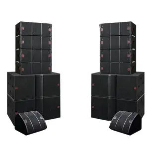 Two-way line array pro-210 dual 10 inch equipment line array large events dual 10 inch line array speaker cabinet