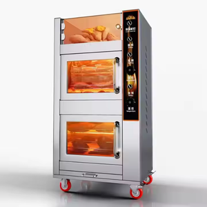 Four électrique commercial à gaz pour rôtissoire à poulets Four de cuisson sur terrasse pour hôtel, restaurant, usage domestique Noyau de <span class=keywords><strong>moteur</strong></span> - Product Image 4