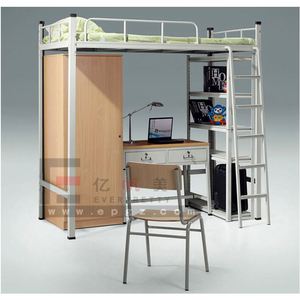 Último diseño hierro forjado muebles adultos estudiante litera para oferta <span class=keywords><strong>del</strong></span> Gobierno - Product Image 1