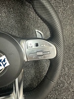 Volant personnalisé en cuir noir avec poignée à trous complets pour Mercedes Benz GLC E S CLS AMG