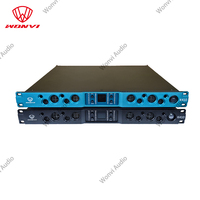 Amplificateur de puissance K410 Classe D 1U 4 canaux Amplificateur de puissance numérique stéréo Audio 1000w Amplificateurs de puissance élevée