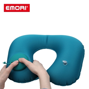 Venta al por mayor el uso de tiempo de cómodo golpe cojín reposacabezas almohada avión - Product Image 2
