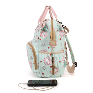 Momia maternidad mamá camuflaje <span class=keywords><strong>mochila</strong></span> pañal portabebés bolsa de pañales - Product Image 2