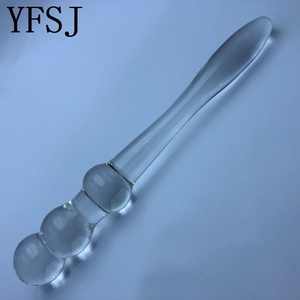 Gode en verre lisse pour hommes/femmes Masseur de point G de <span class=keywords><strong>la</strong></span> <span class=keywords><strong>prostate</strong></span> Jouet sexuel anal - Product Image 2