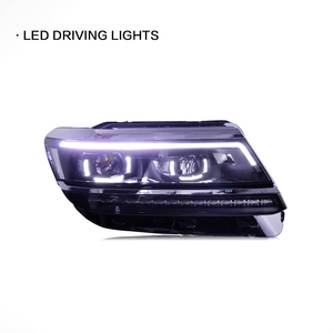 Xt Nâng Cấp Cho VW <span class=keywords><strong>Tiguan</strong></span> 2018 2021 Đèn Pha Lắp Ráp Sửa Đổi <span class=keywords><strong>LED</strong></span> Ban Ngày Chạy Đèn Streamer Chỉ Đạo Xenon Đèn Pha - Product Image 3