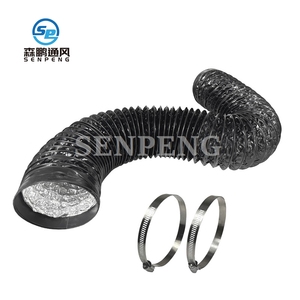 Hvac phụ tùng xoắn ốc loại PVC nhôm ống thông gió ống dẫn không khí - Product Image 5