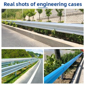 Barandilla de viga W galvanizada en carretera para seguridad vial - Product Image 3