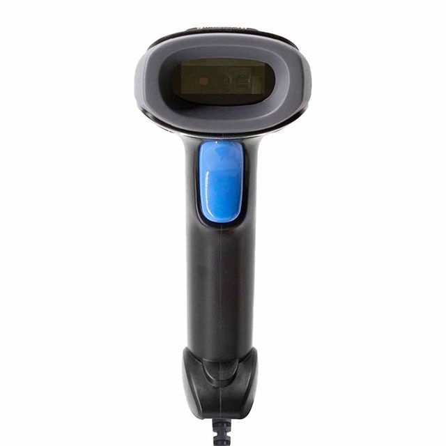 Handheld 2D Wired Barcode Scanner 1D QR Code Scan Gun USB Barcode Reader QR Code Scanner for Supermarket Clothing Books