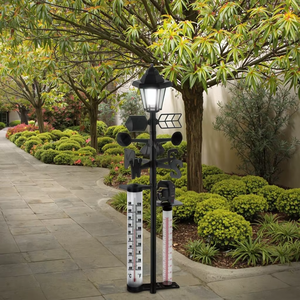 Alta qualidade Universal decorativa ao ar livre jardim janela termômetros qualidade garantida plástico Dial tipo - Product Image 4