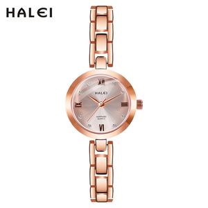 Envío Directo HALEI Reloj de Cuarzo Original para Mujer con Escala de Números Romanos, Pantalla con Puntero de Zafiro y Movimiento Japonés - Product Image 2