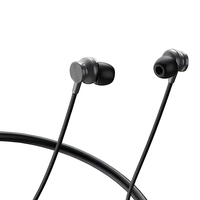 Écouteurs sans fil Bluetooth 5.4 à tour de cou avec affichage numérique, chargement Type-C, écouteurs magnétiques pour le sport et les voyages