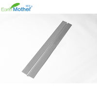 Diffuseur de chaleur au sol hydronique flexible en aluminium de haute qualité 16 mm, plaque de transfert de chaleur, panneau moderne pour appartement