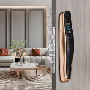 Kak — serrure de porte intelligente à empreintes digitales, avec reconnaissance faciale, caméra, vision de porte intégrée - Product Image 1