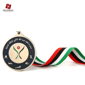 Conception personnalisée de votre propre médaille en alliage de zinc plaqué or 3D pour les récompenses de <span class=keywords><strong>service</strong></span> des employés d'entreprise, les anniversaires, la reconnaissance avec logo - Product Image 1