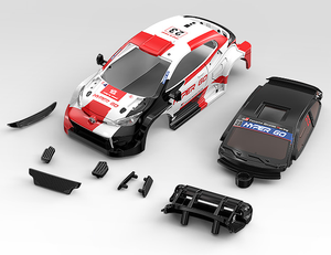 Voiture de drift RC MJX 43308 Hyper Go, nouvelle échelle 1/43, télécommande 2,4 GHz, voiture de rallye avec éclairage LED, pneus de rechange, jouet de course pour enfants - Product Image 5