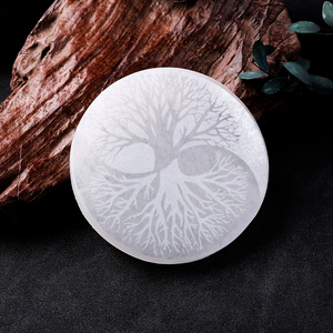 Varita Espiral de Selenita, Cristal Natural en Barra, Punta de Cristal para Decoración del Hogar y Escritorio, Venta al Por Mayor - Product Image 5