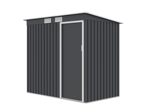 Petite taille 6.6x4FT intérieur et extérieur maison de stockage d'outils étanche cour jardin hangars <span class=keywords><strong>en</strong></span> acier <span class=keywords><strong>kit</strong></span> - Product Image 4