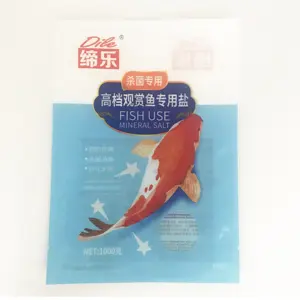 Fabricant Conception Personnalisée 1Kg 2Kg 500g En Plastique Koi Poisson Poisson D'alimentation congelé d'emballage pour animaux de compagnie Sacs