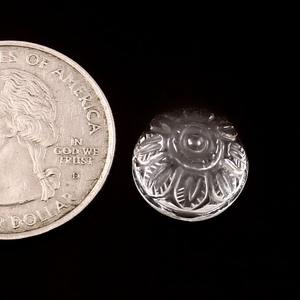 Producto a granel hecho a mano, hermosa piedra preciosa tallada a mano de cuarzo cristalino Natural para uso en joyería - Product Image 1