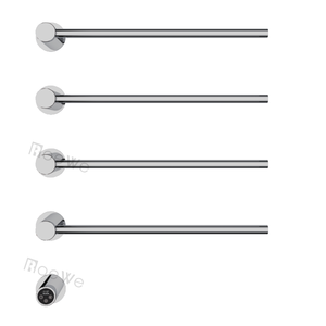 <span class=keywords><strong>Radiateur</strong></span> Chauffe-Serviettes Électrique Mural Dissimulé en Acier Inoxydable 304 pour Hôtels, Tube Rond, Barre Chauffante Noire - Product Image 5