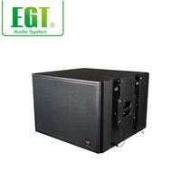 EGT E-LY815, enceinte passive à large bande, puissante, en contreplaqué d'érable, 15 pouces, 1 voie, subwoofer, 800W, robuste