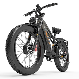Bicicleta eléctrica de montaña Lankeleisi MG800 con doble motor y suspensión completa, 48V 20Ah - Product Image 2