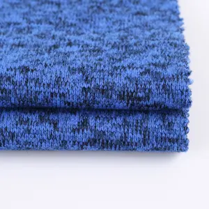 निर्माता मोटे सुई ब्रश पुनर्नवीनीकरण पॉलिएस्टर स्वेटर ऊन कपड़े के लिए बच्चों कंबल