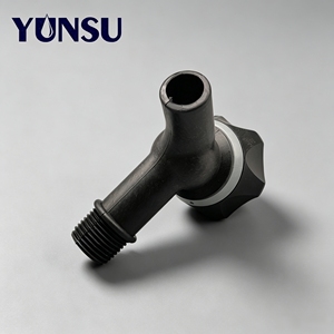 โรงงานจีนขายส่งก๊อกน้ำพลาสติกสีดำ DN15 แบบติดผนังสำหรับสวน - Product Image 5