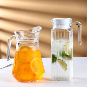 ขายส่งขวดน้ำดื่มแก้วใสเหยือกน้ำเหยือก - Product Image 6