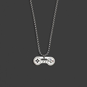 Collar de Acero de Titanio con Diseños Variados, Estilo Hip-hop, para Baile Urbano, Collar Personalizado, <span class=keywords><strong>Cadena</strong></span> Versátil para Suéter, Accesorios de Ropa - Product Image 4