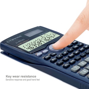 <span class=keywords><strong>เครื่อง</strong></span>คิดเลขวิทยาศาสตร์ CTIFREE รุ่น FX-100MS/FX-991MS ตัวเครื่องพลาสติก ใช้แบตเตอรี่ปุ่ม  ฟังก์ชั่นปฏิทิน คุณภาพสูง - Product Image 3
