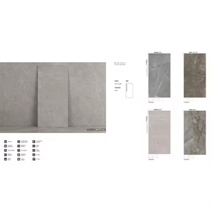 กระเบื้องพอร์ซเลน Bianco Carrara หนา 20 มม. ขนาด 1200x2400 มม. สำหรับห้องน้ำหรูหราและเคาน์เตอร์ครัว หินเผา - Product Image 4