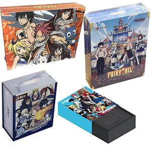 กล่องปริศนากระดาษแฟรี่เทล Natsu erza เกมกระดานงานฝีมือ ACG TCG กล่องบูสเตอร์ของเล่นงานอดิเรกของขวัญการ์ดเล่นอะนิเมะ