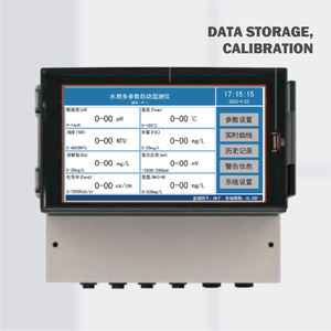 ระบบโมดูลาร์แบบรวมหลายพารามิเตอร์ (pH/ORP/ค่าการนำไฟฟ้า) หน้าจอสัมผัส LCD ขนาด 7 นิ้ว ระดับ IP65 ผลิตในจีน OEM - Product Image 5