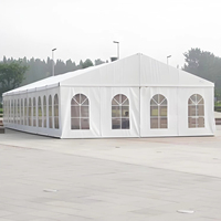 Location de Tente de Réception, Grande Tente Chapelle de Mariage Extérieure Blanche de Luxe Sur Mesure, Abris de Jardin, Hangar Extérieur
