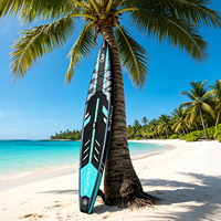 Planche de SUP gonflable de 14 pieds, nouvelle conception de planche de paddle pour la course et les longues distances