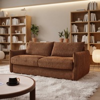 Canapé-lit pliant gris au design moderne, prix de gros, meuble de salon gain de place avec matelas